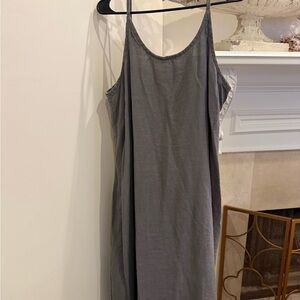 Gray Sleeveless Dress